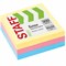 Блок самоклеящийся (стикеры) STAFF, 50х50 мм, 300 листов, 3 цвета, 127145 - фото 13584158
