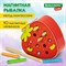 Сортер-рыбалка магнитный деревянный развивающий "Клубника", BRAUBERG KIDS, 665245 - фото 13593568
