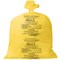 Мешки для мусора медицинские КОМПЛЕКТ 50 шт., класс Б (желтые), 30 л, 50х60 см, 14 мкм - фото 13594365