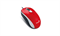 Мышь DX-110, USB, G5, красная (red, optical 1000dpi, подходит под обе руки) new package - фото 13602250