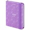 Блокнот с резинкой в клетку 96 л., МАЛЫЙ ФОРМАТ А6 (109х148 мм), твердая обложка, BRAUBERG, "Lavender", 113738 - фото 13641877