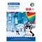 Цветная бумага А4 мелованная, 24 листа, 8 цветов, на скобе, BRAUBERG, 200х280 мм, "Котенок Аниме", 115487 - фото 13642073