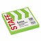 Блок самоклеящийся (стикеры), STAFF НЕОНОВЫЙ, 76х76 мм, 100 листов, зеленый, 115585 - фото 13642109