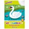 Картон белый А4 немелованный, 10 листов, в папке, ЮНЛАНДИЯ, 200х290 мм, "Лебедь", 115639 - фото 13642115