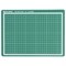 Коврик (мат) для резки BRAUBERG, 3-слойный, А4 (300х220 мм), двусторонний, толщина 3 мм, зеленый, 236905 - фото 13643309