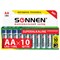 Батарейки КОМПЛЕКТ 10 шт., SONNEN Super Alkaline, АА (LR6,15А), алкалиновые, пальчиковые, в коробке, 454231 - фото 13644171