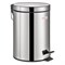 Ведро мусорное с педалью 3 литра "Classic", ЗЕРКАЛЬНОЕ, нержавеющая сталь, со съемным внутренним ведром, LAIMA, 604942 - фото 13644859