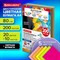 Бумага цветная 20 цветов BRAUBERG MULTICOLOR А4, 80 г/м2, 200 л. (20 цветов x 10 листов), 116650 - фото 13661834
