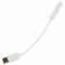 Переходник для наушников с Type-C на AUX (MINI JACK 3.5 мм), MB mObility, белый, УТ000025651 - фото 13687043