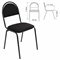 Стул для посетителей РС00М, черный каркас, ткань черная - фото 13687045