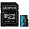 Карта памяти microSDXC 512 GB KINGSTON Canvas Go Plus, UHS-I U1, 170 Мб/с (class 10), с адаптером, SDCG3/512Gb - фото 13695250