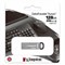 Флеш-диск 128 GB KINGSTON DataTraveler Kyson, разъем USB 3.2, серебряный, DTKN/128GB - фото 13695252