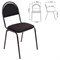 Стул для посетителей РС00М, черный каркас, ткань черная - фото 13701162