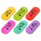 Ластики BRAUBERG KIDS "Fruits", НАБОР 6 штук, 50х23х10 мм, овальные, ассорти, 272669 - фото 13714847