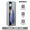 Шкаф металлический для одежды BRABIX "LK 21-50", 2 секции, 1830х500х500 мм, 29 кг, 291379 - фото 13714901