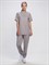 Костюм женский Сити-002 (тк.Смесовая,145) MedLine, св.серый - фото 13741307
