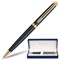 Ручка подарочная шариковая WATERMAN "Hemisphere Matt Black GT", черный матовый лак, позолоченные детали, синяя, S0920770 - фото 13743351