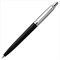 Ручка шариковая PARKER "Jotter Orig Black", корпус черный, детали нержавеющая сталь, синяя, RG0033010 - фото 13743434