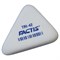Ластик FACTIS TRI 42 (Испания), 45х35х8 мм, белый, треугольный, PMFTRI42 - фото 13744188