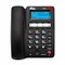 Телефон RITMIX RT-550 black, АОН, спикерфон, память 100 номеров, тональный/импульсный режим, 80001483 - фото 13744653