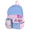 Рюкзак BRAUBERG PASTEL с термонашивками в комплекте, "Friendly bunnies", голубой, 40х29х14 см, 271423 - фото 13744766