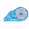 Корректирующая лента BRAUBERG MAXI PLUS, 5 мм х 25 м, механизм перемотки, корпус голубой, блистер, 272500 - фото 13744933