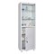 Шкаф медицинский 1-створчатый HILFE "МД 1 1760/SG" 1850х600х400 мм, стекло, белый, S26199204509 - фото 13745342