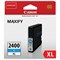 Картридж струйный CANON (PGI-2400XLС) iB4040/MB5040/MB5340, голубой, оригинальный, ресурс 1500 стр., 9274B001 - фото 13746000