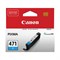 Картридж струйный CANON (CLI-471С) PIXMA MG5740/MG6840/MG7740, голубой, оригинальный, ресурс 311 стр., 0401C001 - фото 13746025