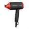 Фен BRAYER BR3040RD, 1400 Вт, 2 скорости, 1 температурный режим, складная ручка, черный/красный - фото 13747389