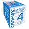 Батарейки алкалиновые КОМПЛЕКТ 4 шт., CROMEX Alkaline, Крона 9V (6LR61, 6LF22, 1604A), короб, 456453 - фото 13747462