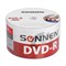 Диски DVD-R SONNEN 4,7 Gb 16x Bulk (термоусадка без шпиля), КОМПЛЕКТ 50 шт., 512574 - фото 13747859