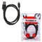 Кабель USB 2.0 – Lightning, 1 м, SONNEN, медь, для передачи данных и зарядки, черный, 513116 - фото 13747882