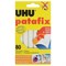Подушечки клеящие UHU Patafix, 80 шт., бесследное удаление, многоразовые, белые, 39125 - фото 13748862