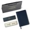 Ручка шариковая PARKER "Jotter Core Stainless Steel GT", ежедневник А5 синий, пакет, 880889 - фото 13750618