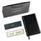 Ручка шариковая PARKER "Jotter Core Stainless Steel CT", ежедневник А5 черный, пакет, 880891 - фото 13750620