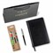 Ручка шариковая PARKER "Jotter Plastic CT", корпус черный, ежедневник А5 черный, белый срез, пакет, 880895 - фото 13750624
