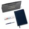 Ручка шариковая PARKER "Jotter Plastic CT", корпус синий, ежедневник А5 синий, пакет, 880896 - фото 13750625