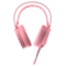 Гарнитура игровая проводная Dareu EH722X Pink (розовый), подсветка RGB, подключение USB - фото 13751534