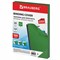 Обложки картонные для переплета, А4, КОМПЛЕКТ 100 шт., тиснение под кожу, 230 г/м2, зеленые, BRAUBERG, 530949 - фото 13764447
