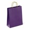 Крафт-пакет бумажный "Dark violet" 26х15х35 см, с кручеными ручками, 80 г/м2, моноцвет, 112405 - фото 13764578