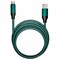 Кабель BOLD USB – Type-C, 1 м, 3 А, SMARTBUY, для быстрой зарядки и передачи данных, толстый, мятный, 18119, 3112BOLD-MINT - фото 13768955