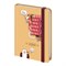 Блокнот с резинкой в клетку 96 л., МАЛЫЙ ФОРМАТ А6, 109х148 мм, твердая обложка, BRAUBERG, "Кофейку?", 116334 - фото 13770355