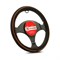 Оплетка руля AUTOPROFI AP-2020 BK ORANGE S - фото 14612171