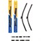 Комплект бескаркасных щеток стеклоочистителя KRAFT KT 830851 - фото 14697467
