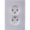 Двухместная розетка Systeme Electric ATLAS DESIGN - фото 14709176