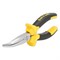 Диэлектрические изогнутые тонкогубцы SHTOK 08107 - фото 14716632