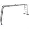 Алюминиевая лестница трансформер LadderBel LT455PROF - фото 14716701