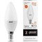 Лампа GAUSS LED Elementary Candle 8W E14 2700K - фото 14742352