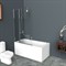 Душевая шторка на ванну BelBagno UNO-V-11-90/150-C-Cr - фото 14766840